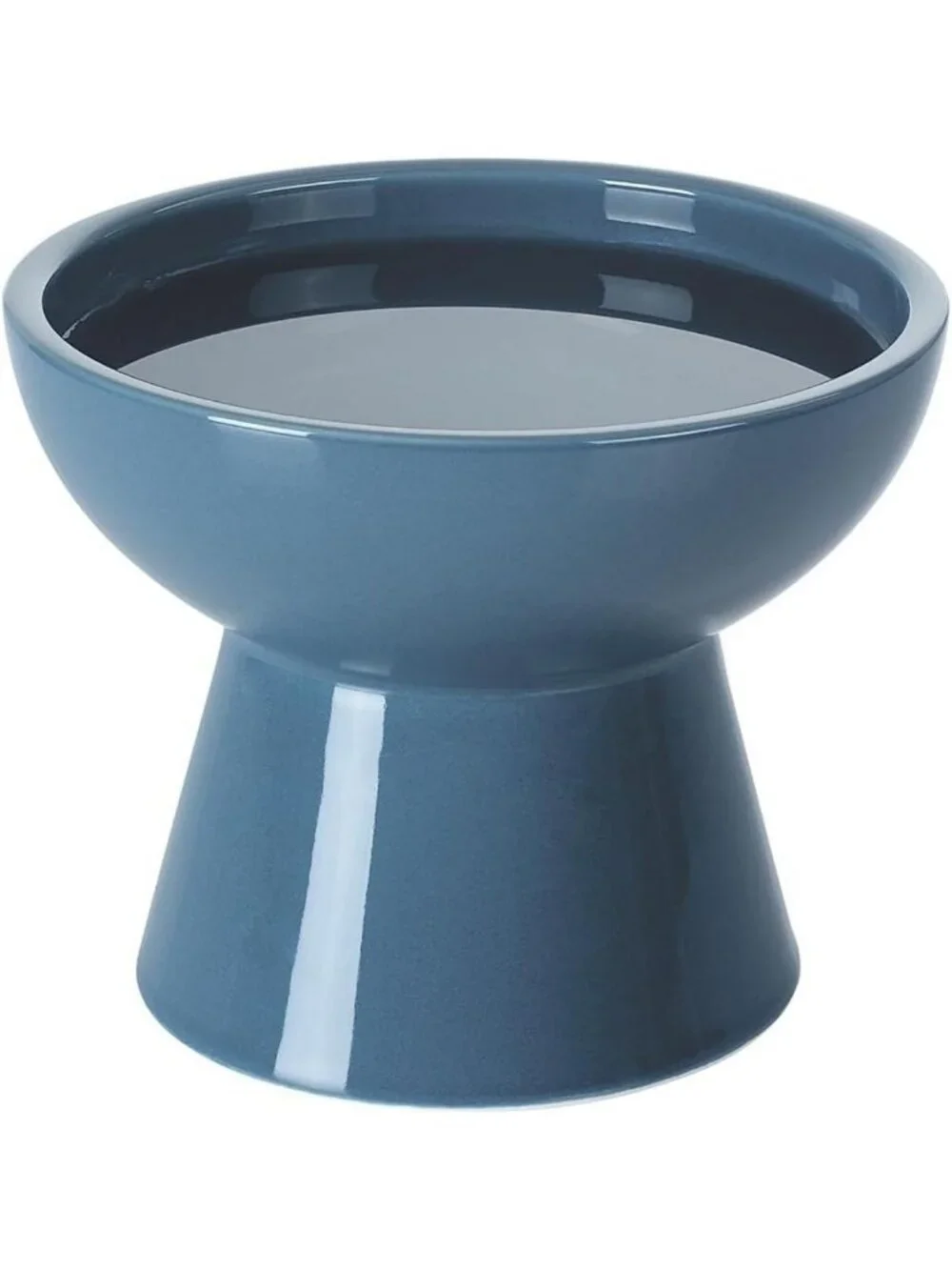 Elevated Ceramic Cat & Dog Bowls Set - Extra Wide, Anti-Vomit, Whisker-Free